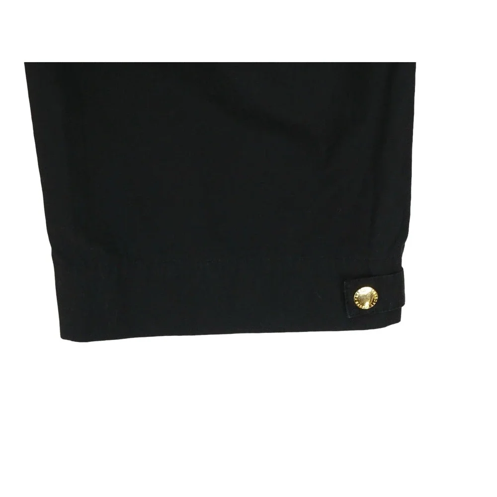 Lauren Ralph Lauren Cargo Pants Womens Size 8 Black Cropped Casual - Picture 11 of 13